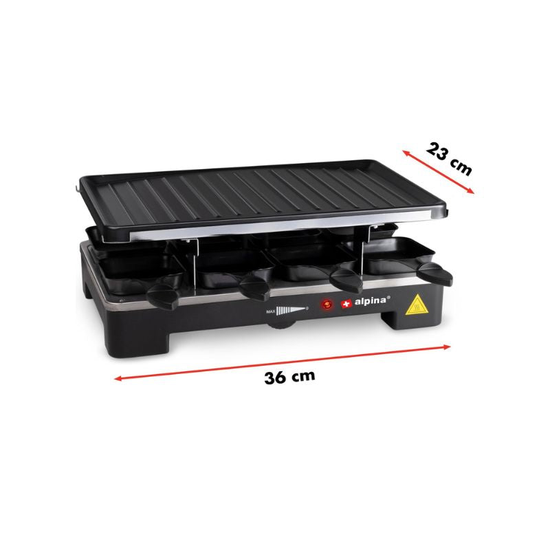 Electric grill, 1200-1400 W