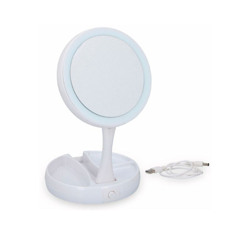 Mirror with 21 LED lights