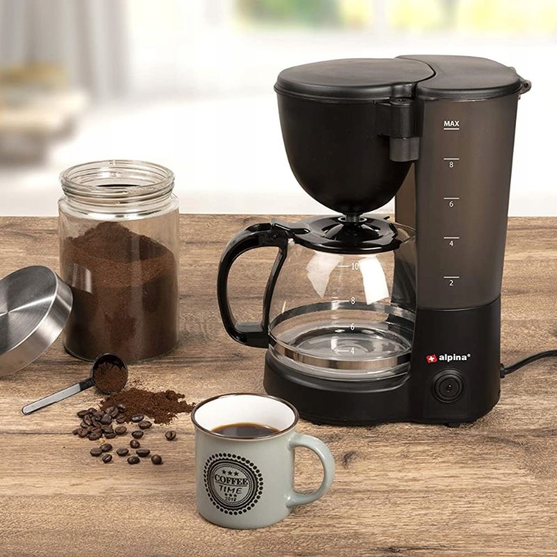 Black coffee machine