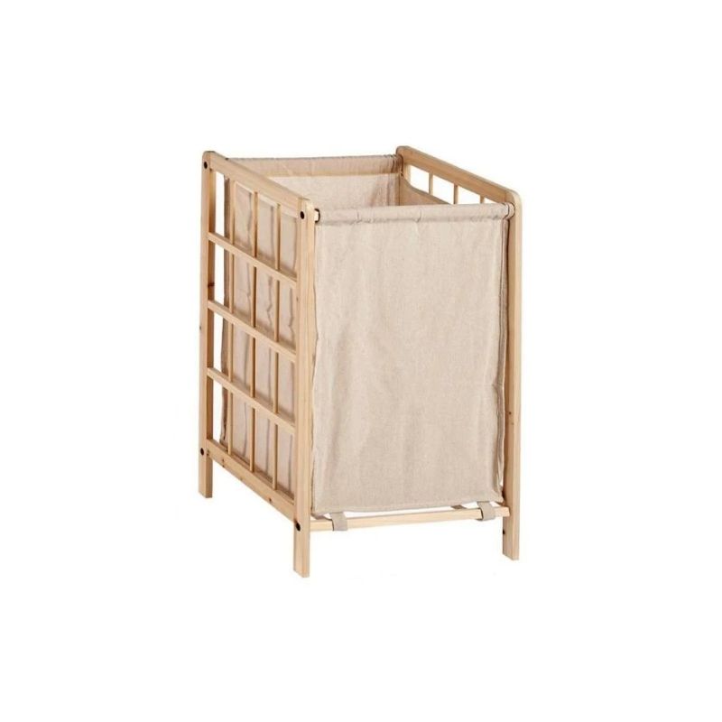 NATURAL laundry basket