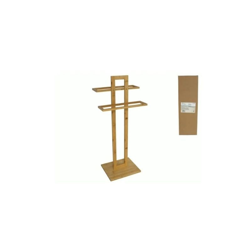 Towel holder with 2 places