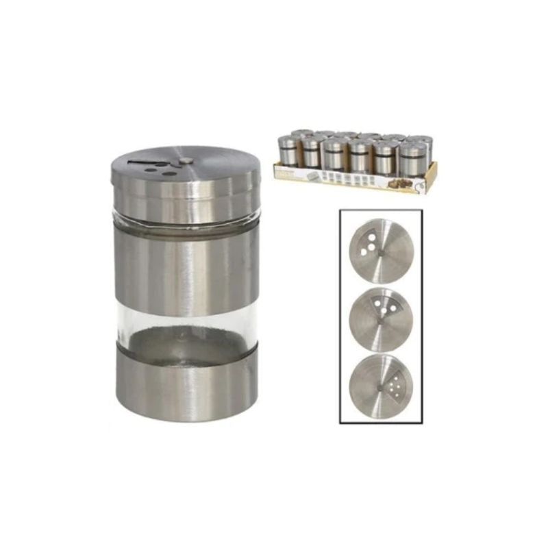 SILVER spice holder
