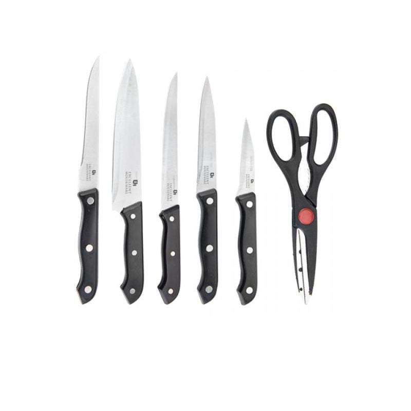Knife set, 6 pieces