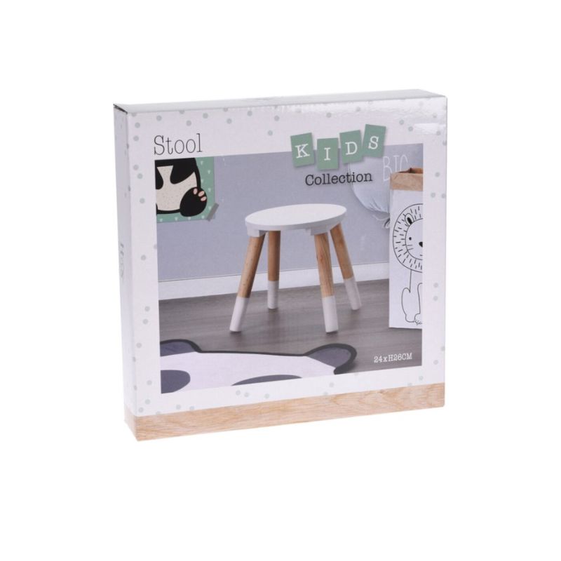 Wooden bench for children