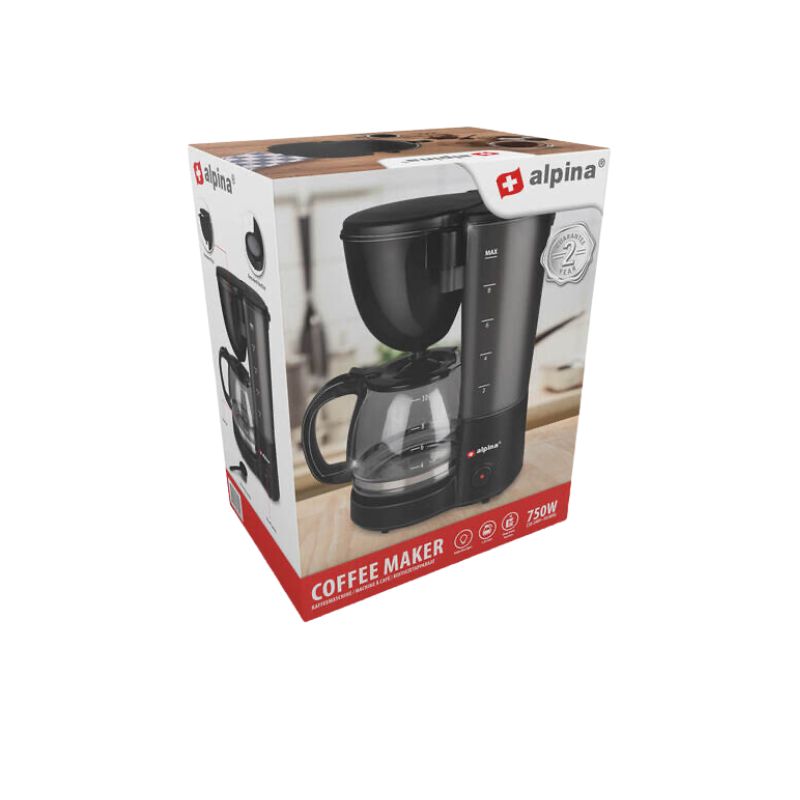 Black coffee machine