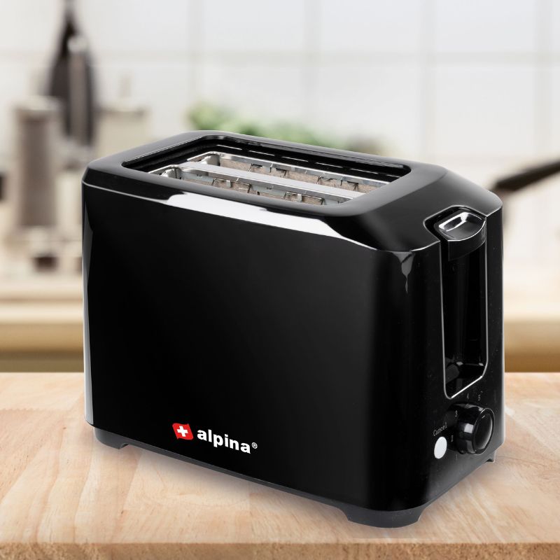 Toaster with two compartments