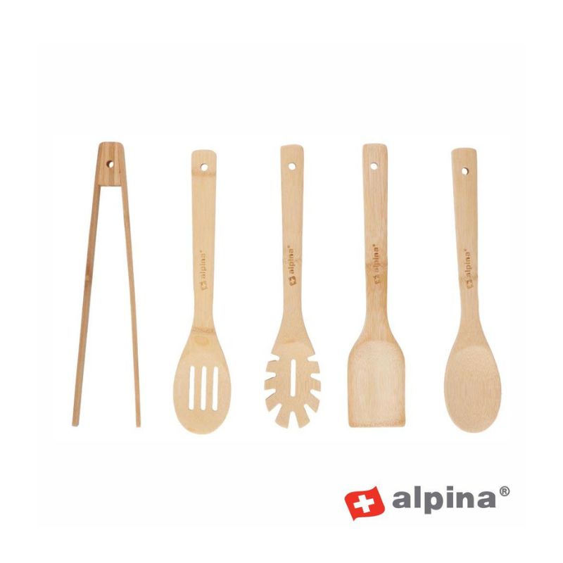 Set aksesorë gatimi Bamboo
