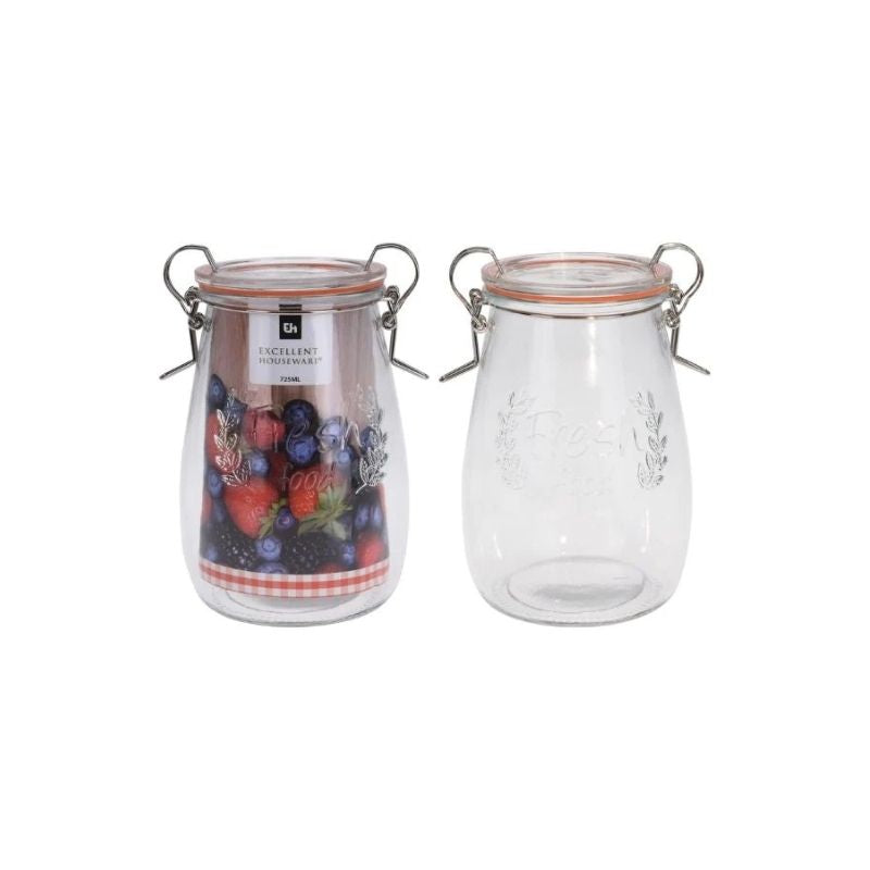 Glass jar