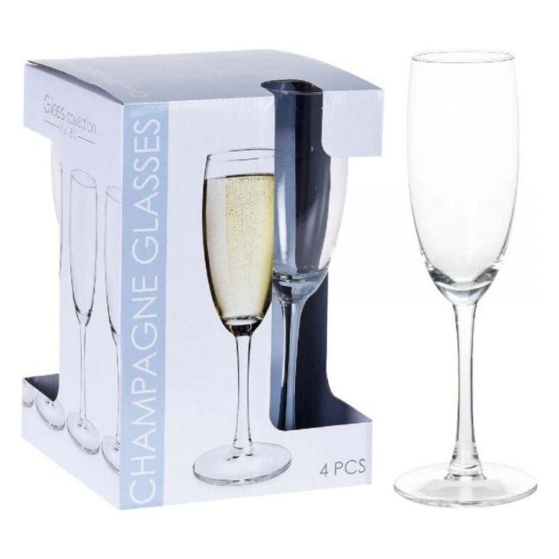 Set of champagne glasses 180ml