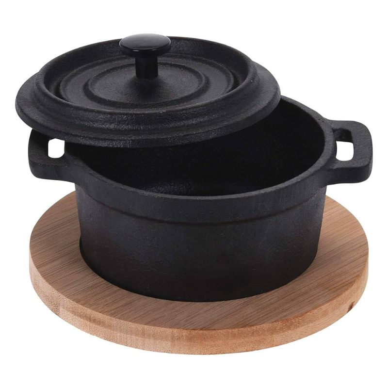 Pot and serving board set