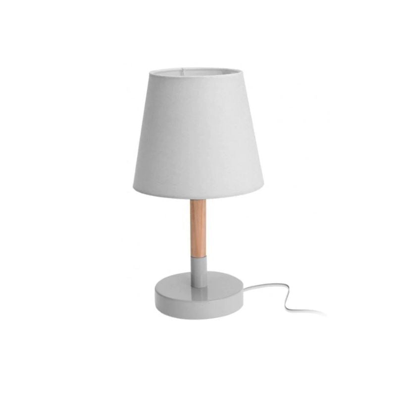 Wooden table lamp