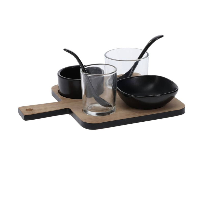 Serving set, 7 pieces