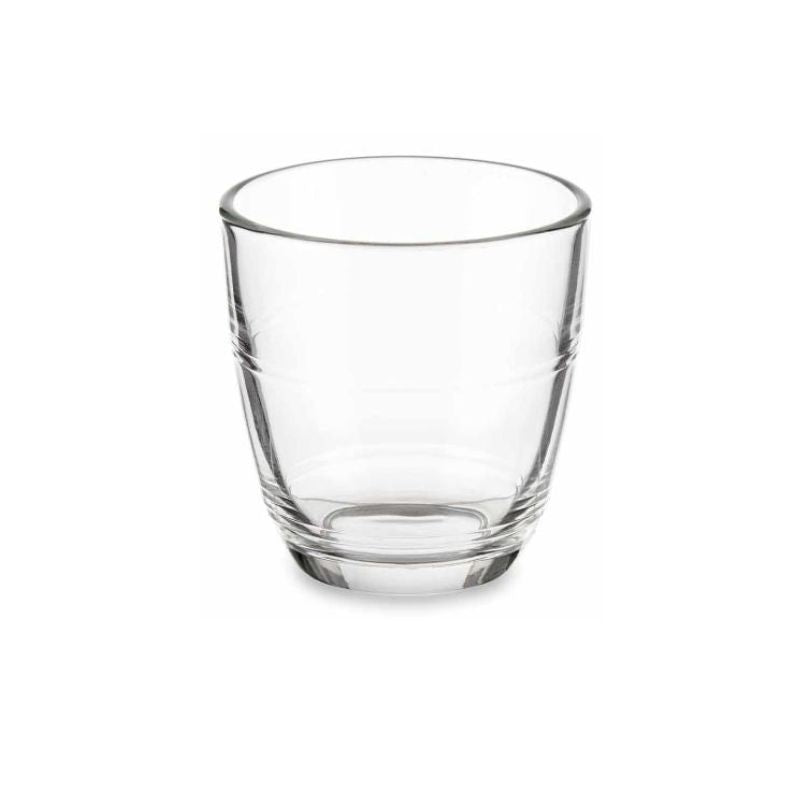 Set of glass glasses, 6 pieces